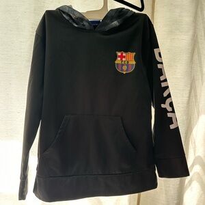 Black FCB Hoodie with Logo